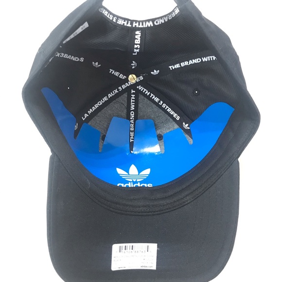 {Adidas} Black + Gold Logo Hat - Picture 6 of 8